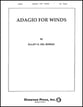 Adagio for Winds Concert Band sheet music cover